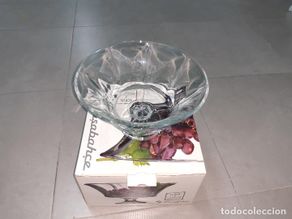 Vintage: Decoración vintage. Gran cuenco de cristal Pasabahce